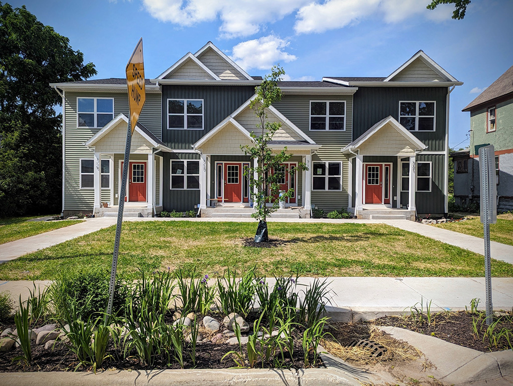 The Third Ward’s Latest Townhouse Development.